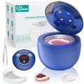 45kHz Ultrasonic Retainer Cleaner Machine, 200ML Denture Cleaner, 4 Modes by AotudaUltrasonicCleaner