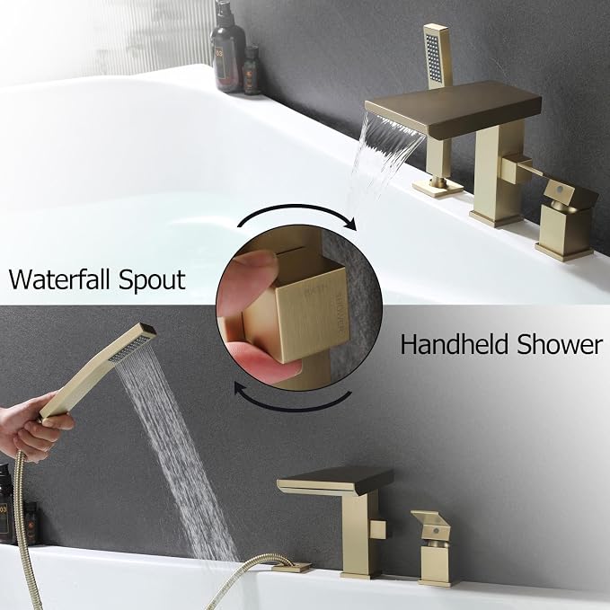 Waterfall Roman Tub Faucet - Image 4