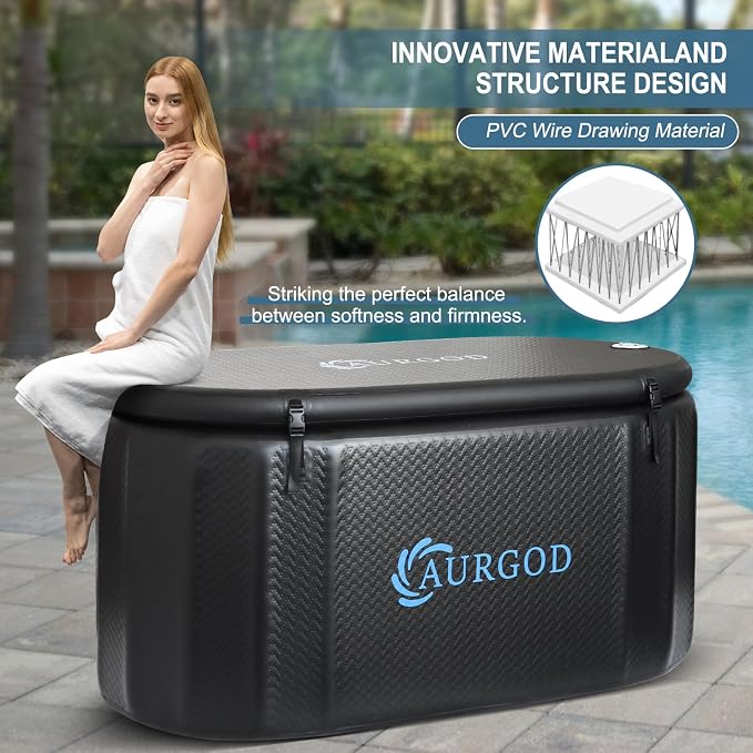 238Gallon Inflatable Cold Plunge Tub - Image 3