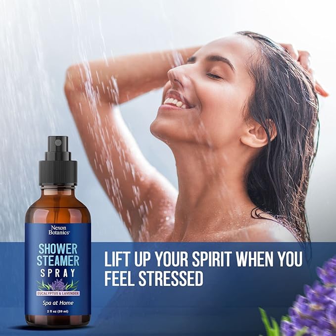 Eucalyptus & Lavender Shower Steamer Spray 2 fl oz - Image 5