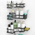 Corner Shower Caddy Bathroom Organizer: Stainless Steel Adhesive Shower Rack by AKTECKE