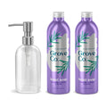 Grove Co. Hydrating Gel Hand Soap Refills + 1 x Reusable Glass Soap Dispenser by GroveCo