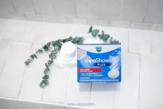 Vicks, VapoShower Plus, Shower Steamers, Eucalyptus Shower Steamer & Menthol - Image 8