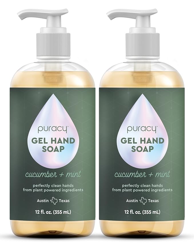 Puracy Organic Hand Soap, For the Professional Hand Washers We've All Become by Puracy