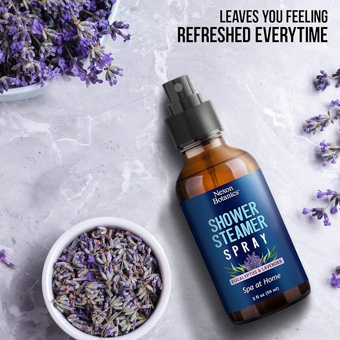 Eucalyptus & Lavender Shower Steamer Spray 2 fl oz - Image 2