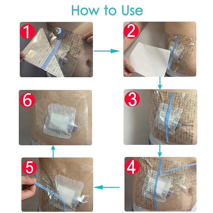 Waterproof Dialysis Catheter Shower Cover Large Coverage Shields - Image 8