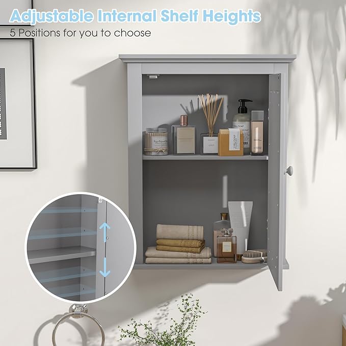 Safeplus Grey Medicine Cabinet - Image 6