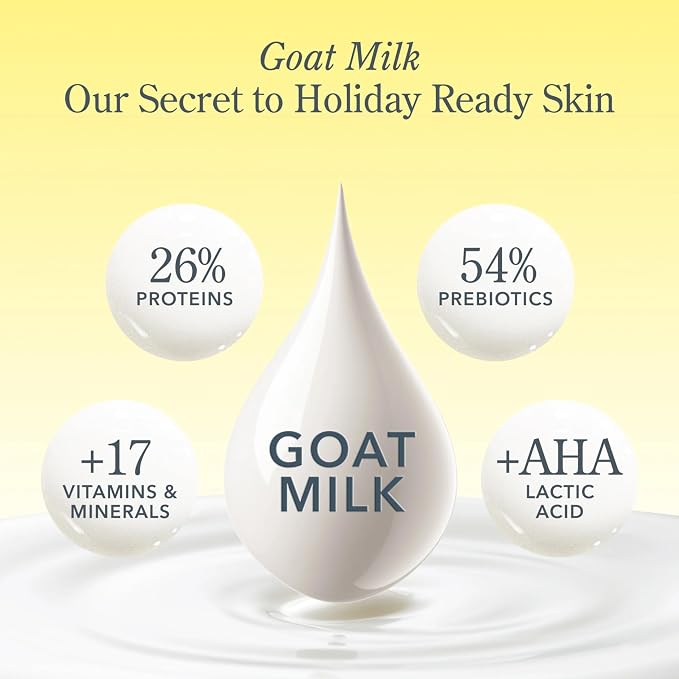 Beekman 1802 The Holiday G.O.A.T. Pure 3-Piece Bodycare Gift Set - Image 3