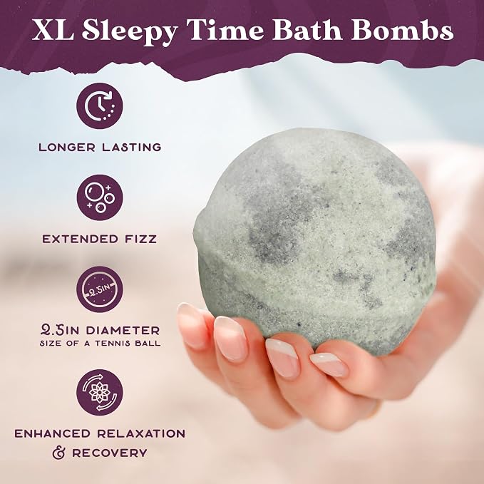 Purple Canyon Mineral Mud Bath Bombs | Deep Sea - Image 6