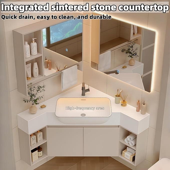 42" Corner Bathroom Vanity - Image 3