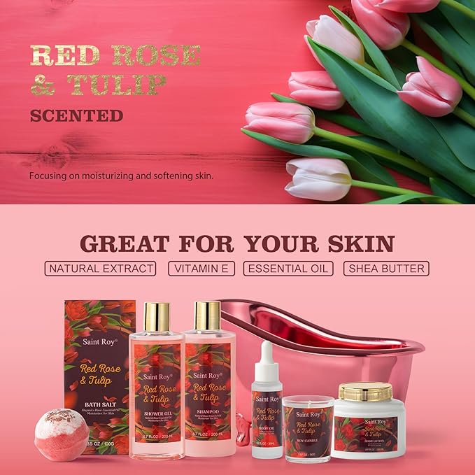 Christmas Gifts for Women, spa kit Gifts for Her Mother's Day Bath Spa Gift Set - Image 2