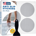 Anti Slip Shower Stickers 24 PCS, Premium Adhesive Bath Tub Stickers by ClearBloom