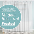 BigFoot Shower Curtain Liner – 72 x 72 PEVA Premium Shower Curtain by BigFoot