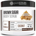 pureSCRUBS Premium Coconut Brown Sugar Scrub | Face, Feet & Full Body Scrub | by pureSCRUBS