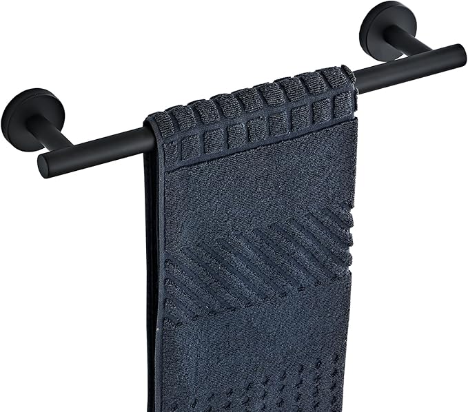 Bathroom Towel Bar, 12-Inch Towel Rack by KUUBTH