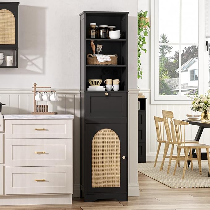 67"H Bathroom Storage Cabinet - Image 4