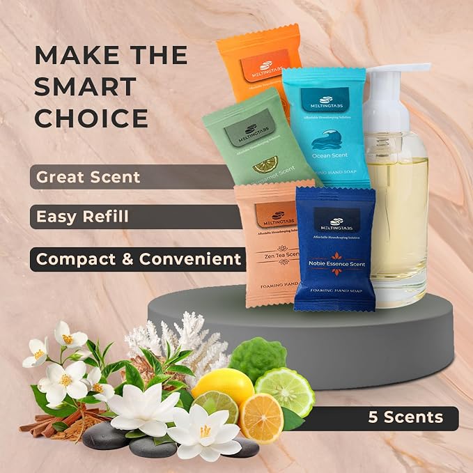 Assorted Foaming Hand Soap Tablets – 20 Tablets in 5 Scents – Individually - Image 7