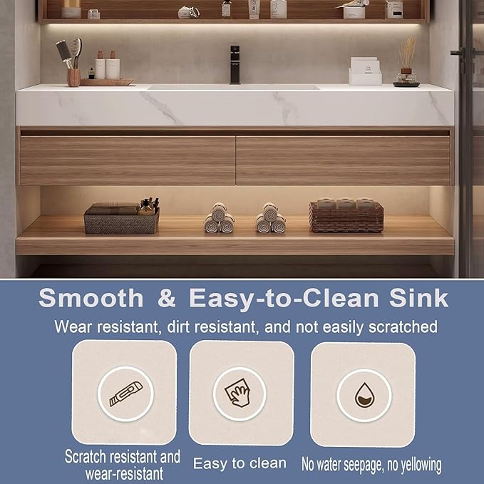 36'' Wood Bathroom Vanity Set - Image 6
