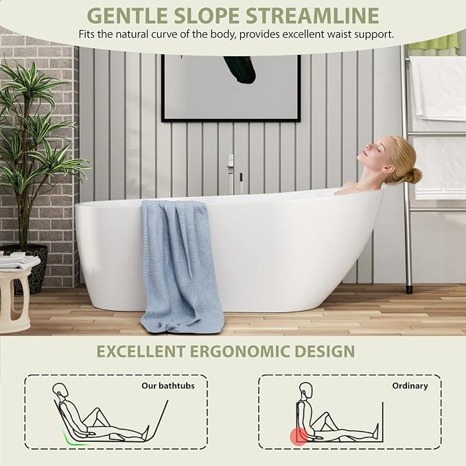 Mocoloo Freestanding Bathtub - Image 3