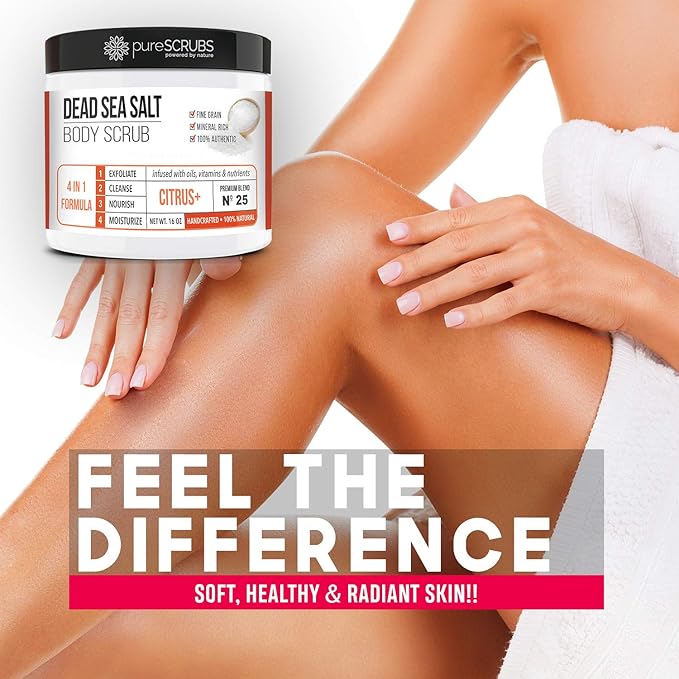 pureSCRUBS Premium Citrus Body Scrub Set - Image 5