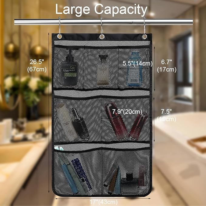 Hanging Mesh Shower Caddy for Bathroom - Image 2