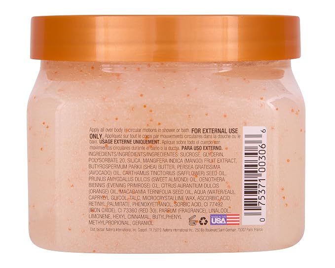 Tree Hut Shea Sugar Scrub Tropical Mango, Ultra Hydrating and Exfoliating Scrub - Image 3