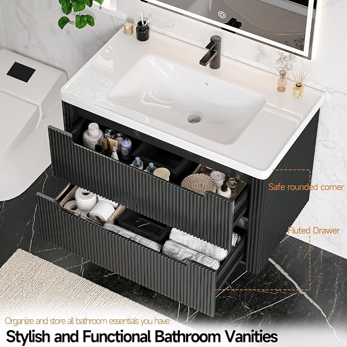 ONBRILL Modern Bathroom Vanity - Image 7