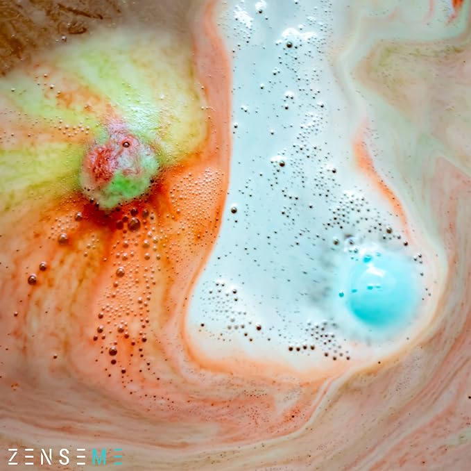Bath Bombs for Men, Gift Set of 8 Scented Organic Handmade Bath Bombs of 2.5 oz - Image 6