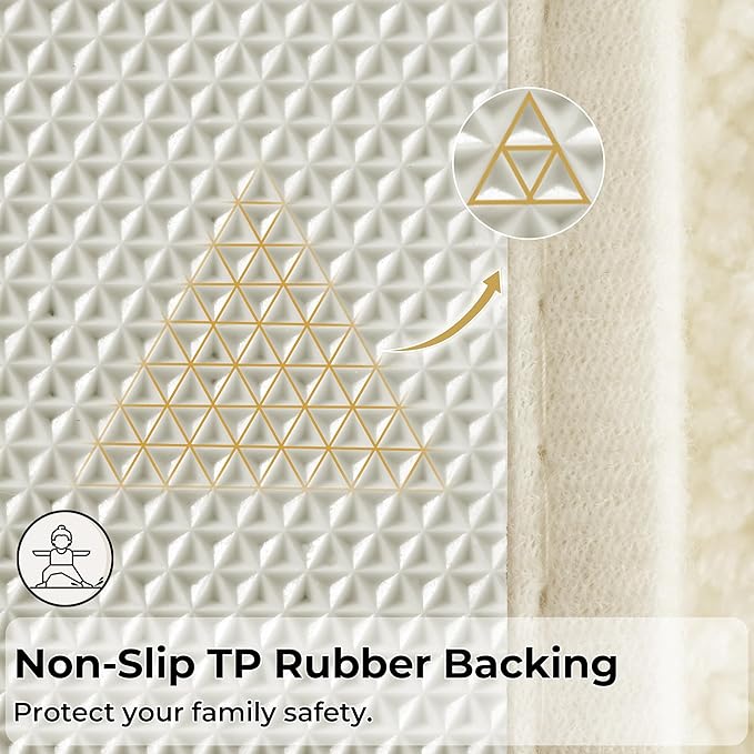 GRANNY SAYS Bathroom Rugs Sets 3 Piece, Soft Absorbent Microfiber Bath Mats - Image 4