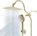 Hibbent All Metal CUPC Certified Shower Head, Handheld Showerhead Combo by Hibbent