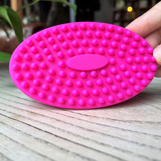 Premium Sensory Brush for Kids or Autism, Soft Silicone Body Scrubber, 2 in 1 - Image 4