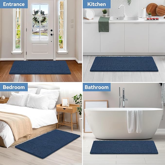 Bcoimo 48"×24" Absorbent Bath Mat, Non-Slip - Image 7