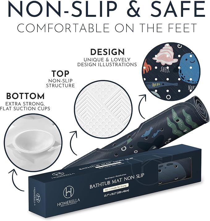 Bath Tub Mat Non Slip Anti Mold - Image 4
