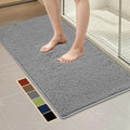 Bcoimo 48"×24" Absorbent Bath Mat, Non-Slip by Bcoimo