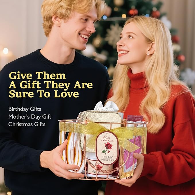 21Pcs Bath and Body Gift Basket Set - Image 5