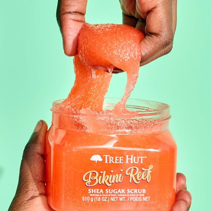 Tree Hut Bikini Reef Shea Sugar Scrub, Exfoliating, Hydrating & Moisturizing - Image 6