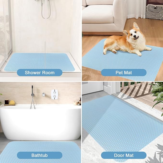 Extra Large Shower Mat: 47"x32" Non Slip Shower Mats - Image 8