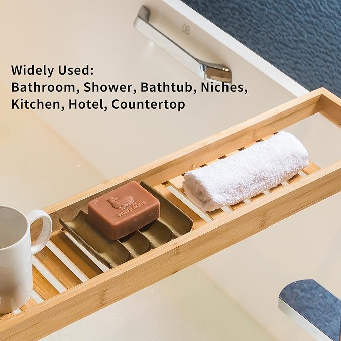 Soap Dish Bar Sponge Soap Holder - Image 4