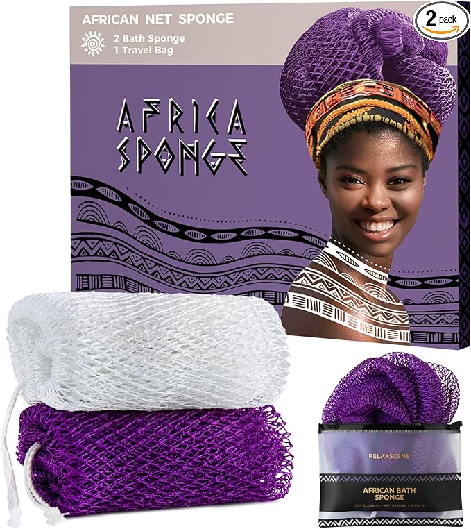 African Net Sponge Authentic by RelaxScene