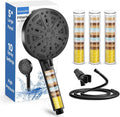 Filtered Shower Head with Handheld, FunnyAir Filtered Shower Head with 3-PCS by FunnyAir