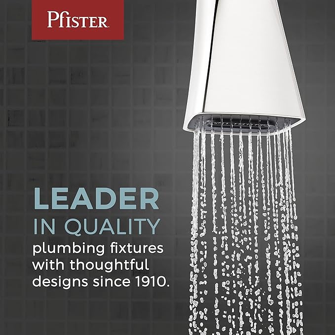 Pfister Weller Roman Tub Trim, Valve Not Included, 3-Hole Install, Brushed - Image 6