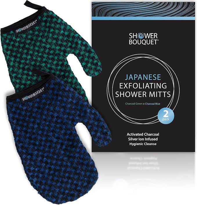 Japanese Exfoliating Mitt 2-Pack - Image 8