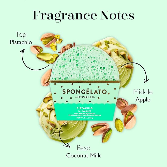 Spongelato Loofah Exfoliating Body Scrubber by Spongelle | Infused - Image 3