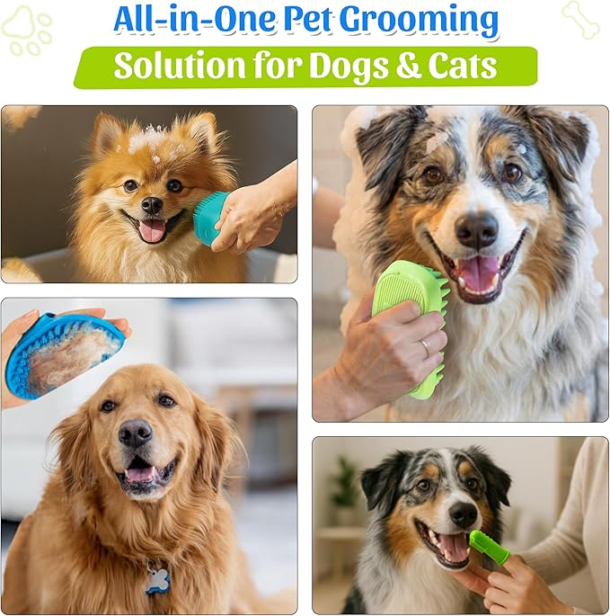 Dog Washing Hose Attachment–ALL IN ONE Dog Bath Supplies, Hose Soap Sprayer - Image 3