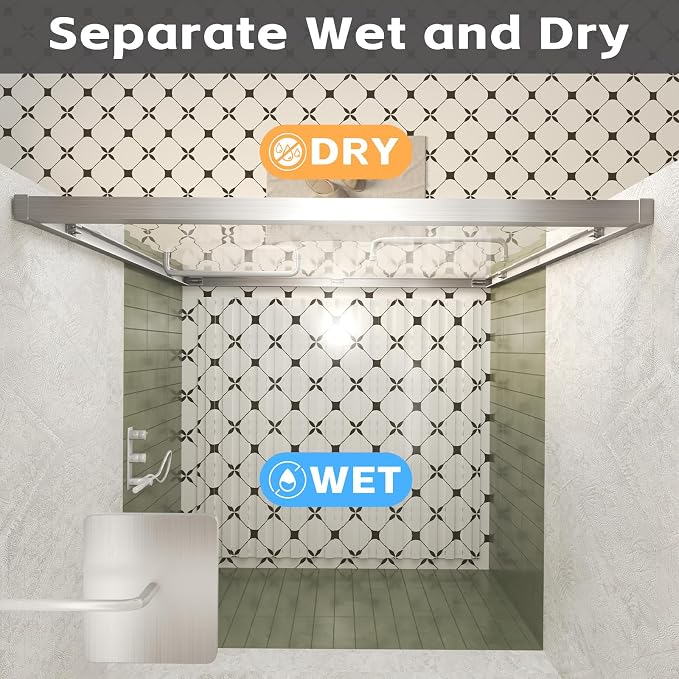 Shower Doors Glass Sliding, Semi-Frameless, 1/4" Inch Sgcc Tempered Glass - Image 3