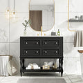 36 Inch Black Bathroom Vanity by THINK30