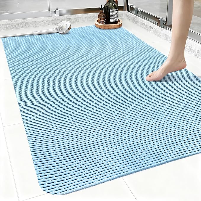 Extra Large Shower Mat: 47"x32" Non Slip Shower Mats by EIVINJE