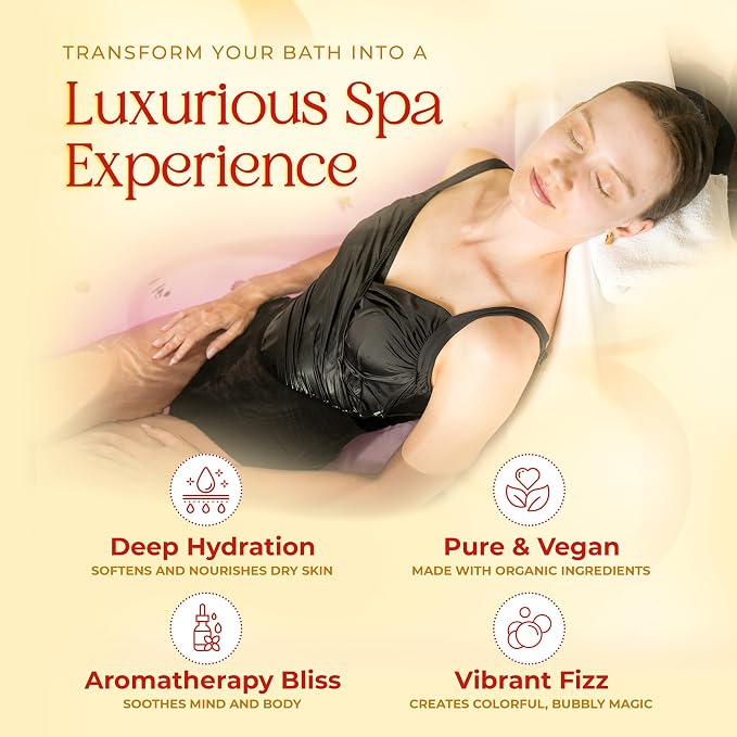 10 XXL Bath Bombs for Women Relaxing - Image 4