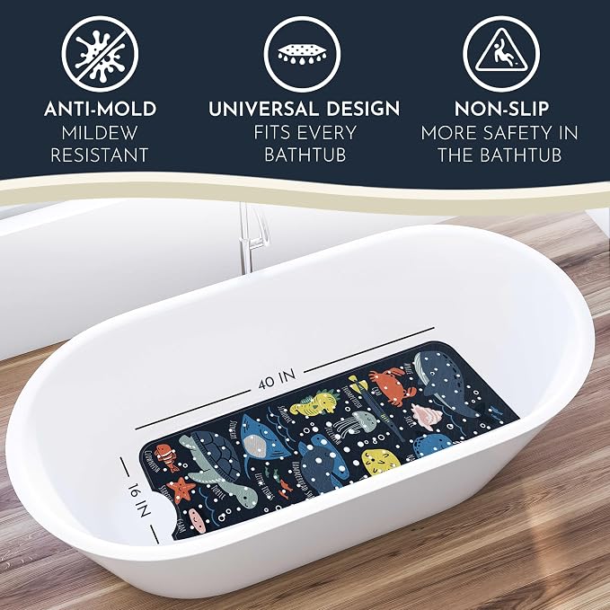 Bath Tub Mat Non Slip Anti Mold - Image 2