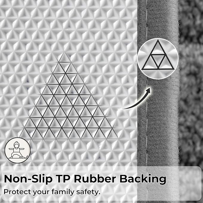 GRANNY SAYS Bathroom Rugs Sets 3 Piece, Soft Absorbent Microfiber Bath Mats - Image 5